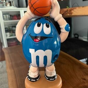 Blue M&M Character Dispenser - 1990s